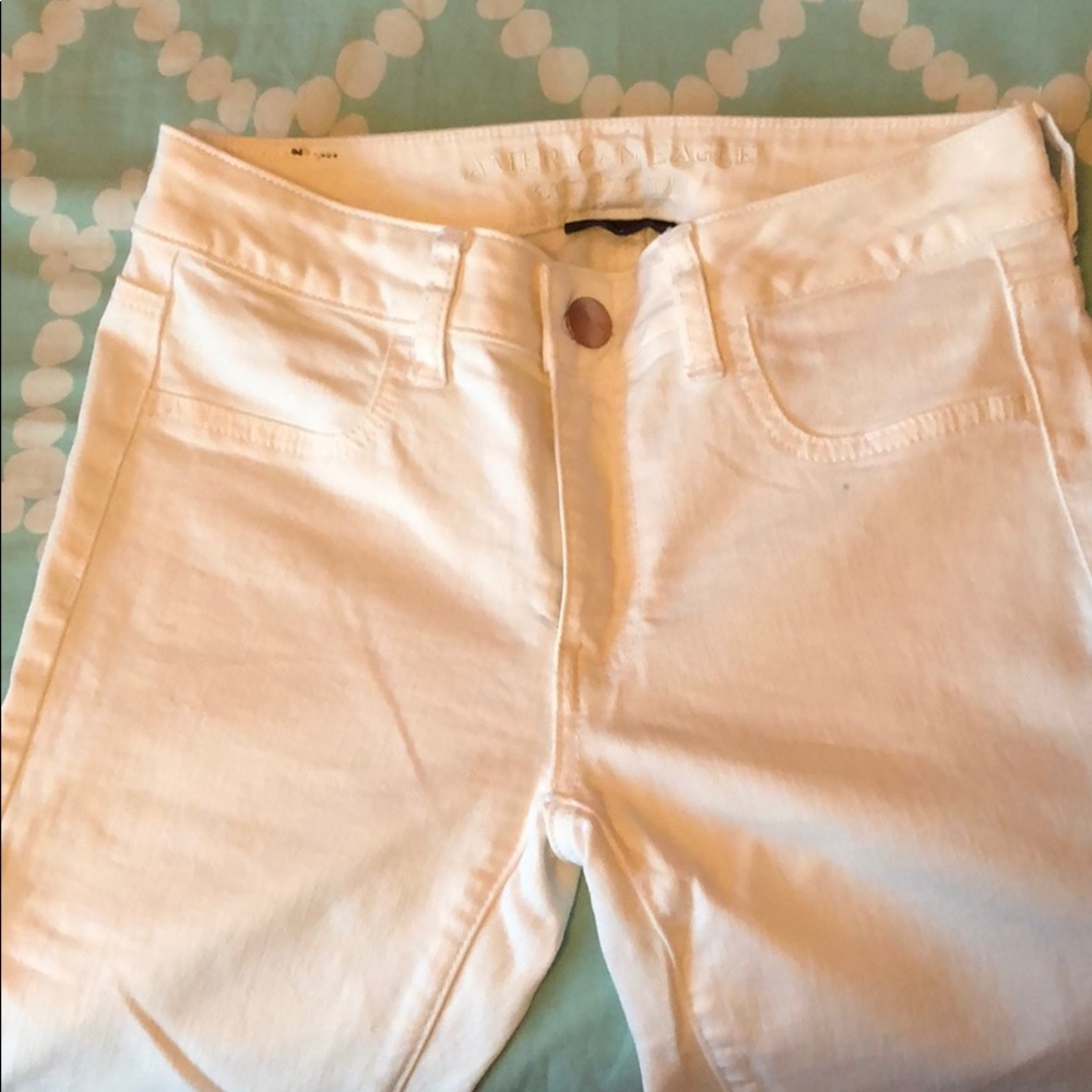 White jeggings